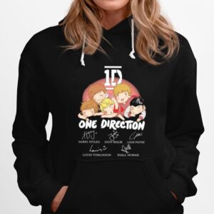 1D One Direction Chibi Signatures Hoodie