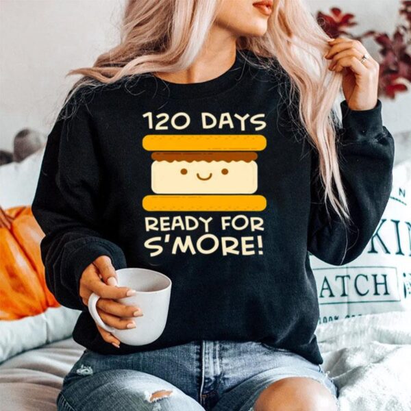 1St Grade 120 Days Of School Smore Sweater