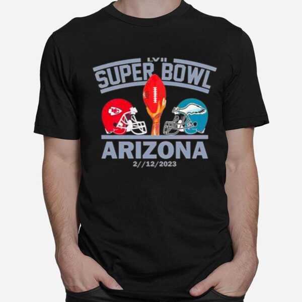 2 12 23 Super Bowl 2023 Philadelphia Vs Kansas City T-Shirt