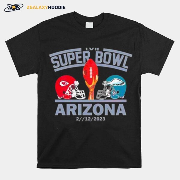 2 12 23 Super Bowl 2023 Philadelphia Vs Kansas City T-Shirt