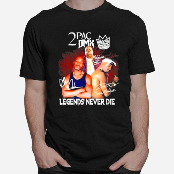 2Pac Dmx Legends Never Die T-Shirt