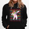 2 Years Old Unicorn Dabbing 2Nd Birthday Unicorn Party Hoodie