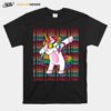 2 Years Old Unicorn Dabbing 2Nd Birthday Unicorn Party T-Shirt