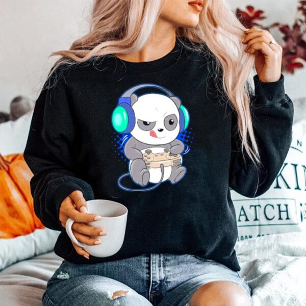 Adorable Gaming Panda Sweater
