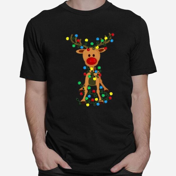Adorable Reindeer Christmas T-Shirt