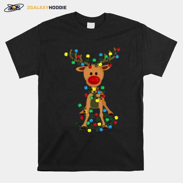 Adorable Reindeer Christmas T-Shirt