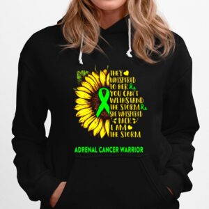 Adrenal Cancer Warrior I Am The Storm Hoodie