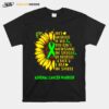 Adrenal Cancer Warrior I Am The Storm T-Shirt