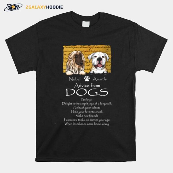 Advice From Dogs Cats T-Shirt