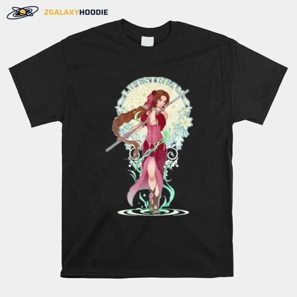 Aerith Final Fantasy Character T-Shirt