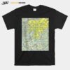 Aeronautical Vfr Sectional Chart Atlanta T-Shirt