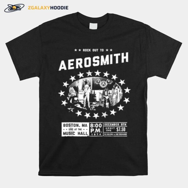 Aerosmith Live At The Music Hall T-Shirt