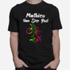 Aesthetic Art Van Der Poel Cycling Sports T-Shirt