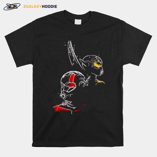 Aesthetic Design Ant Man And Wasp Splatter T-Shirt