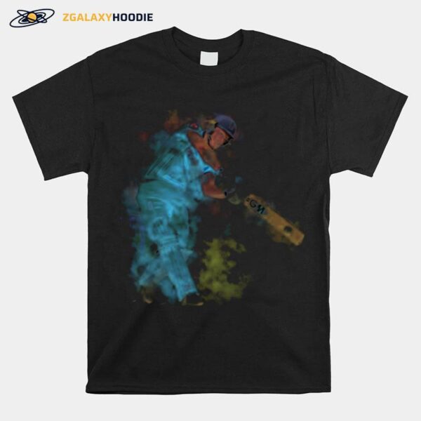 Aesthetic Design Cricket Ben Stokes T-Shirt