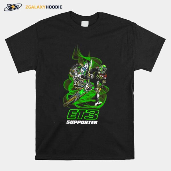 Aesthetic Design Eli Tomac Et3 Motocross And Supercross Champion T-Shirt