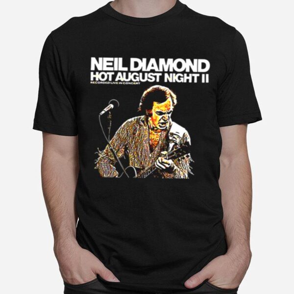 Aesthetic Design Neil Diamond On Stage T-Shirt