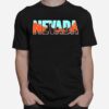 Aesthetic Design Nevada State T-Shirt