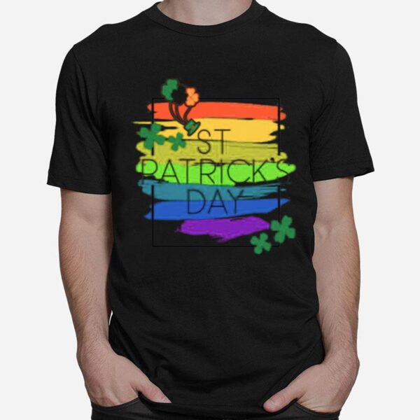 Aesthetic Design St Patricks Day T-Shirt