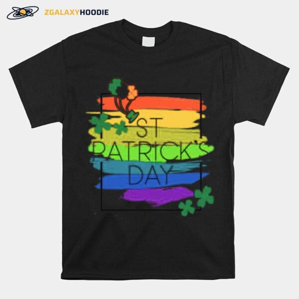 Aesthetic Design St Patricks Day T-Shirt