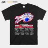 Afc East Division Champins Signature Football Buffalo Bill T-Shirt