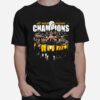 Afc North Division Champions Pittsburgh Steelers Signatures T-Shirt