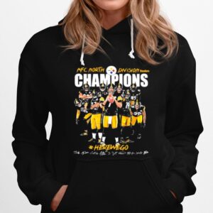 Afc North Division Steelers Champions Hero We Go Signature Hoodie