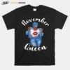 African American November Queen Mothers Day Mom Lips Sassy T-Shirt