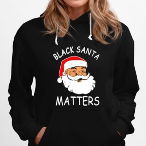 African American Santa Black Matters Christmas Hoodie