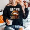 African American Women Brown Sugar Lips Sweater