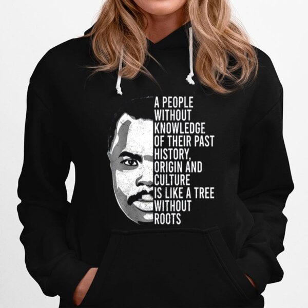 African Black History Men Women Apparel Marcus Garvey Quote Hoodie