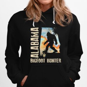 Alabama Bigfoot Hunter Sunset Hoodie