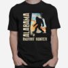 Alabama Bigfoot Hunter Sunset T-Shirt