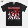 Alabama Crimson Tide Roll Tide Roll Abbey Road Signatures T-Shirt