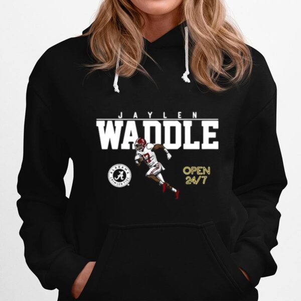 Alabama Football Jaylen Waddle Of The University Hoodie