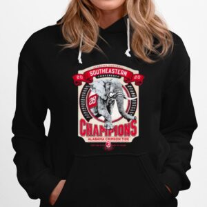 Alabama Football Southeastern Conference Champions Elephant Hoodie