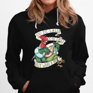 Alan A Dale Rooster Oo De Lally Golly What A Day Tattoo Robin Hood Hoodie