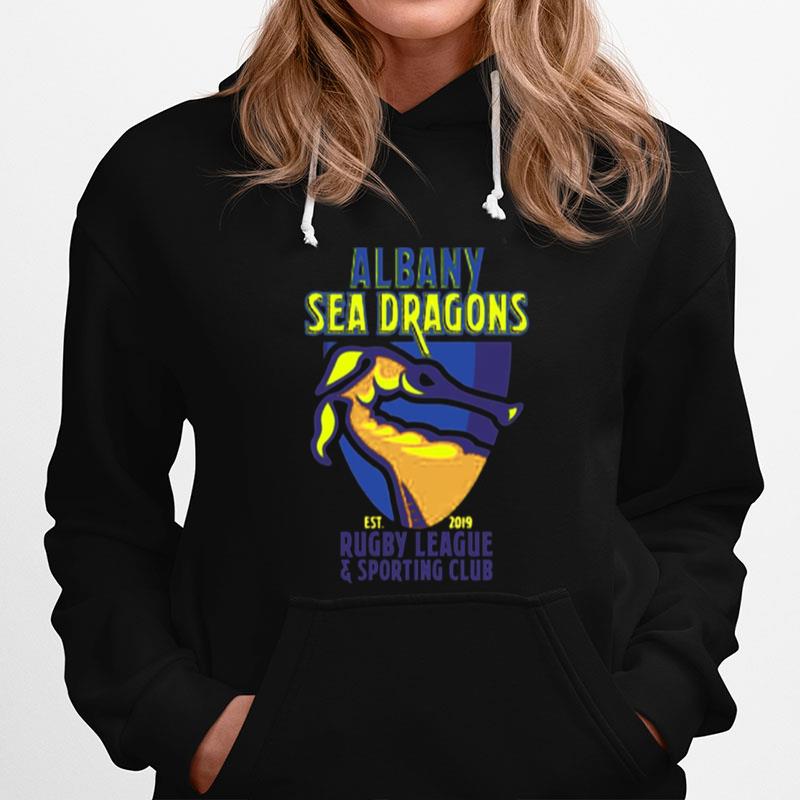 Albany Sea Dragons Rugby Logo Hoodie