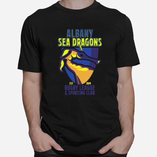 Albany Sea Dragons Rugby Logo T-Shirt