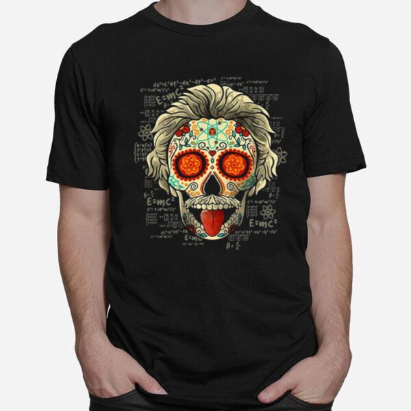 Albert Einstein Skull T-Shirt