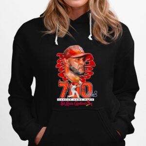 Albert Pujols St Louis Cardinals Signature 2022 Hoodie