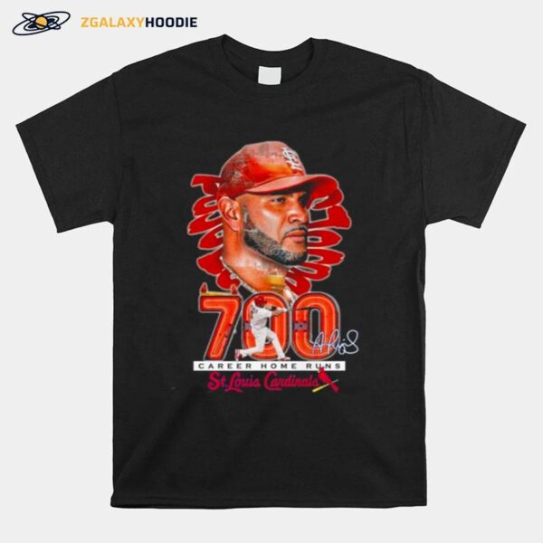 Albert Pujols St Louis Cardinals Signature 2022 T-Shirt