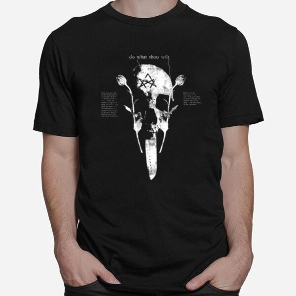 Aleister Crowley Do What Thou Wilt Graphic T-Shirt