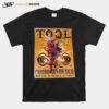 Alex Arizmendi Tool Mexico City Poster Gold Variant 2014 T-Shirt