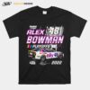 Alex Bowman Hendrick Motorsports Team Collection Black Nascar Cup Series Playoffs T-Shirt