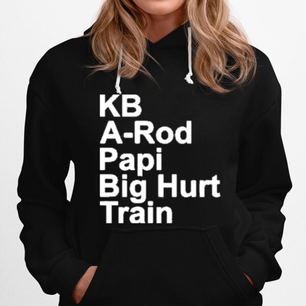 Alex Bregman Kb A Rod Papi Big Hurt Train Hoodie