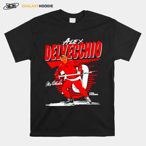 Alex Delvecchio Detroit Red Wings Centerman T-Shirt