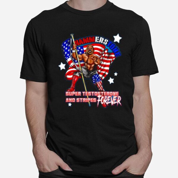 Alex Hammerstone Americana Usa Flag T-Shirt