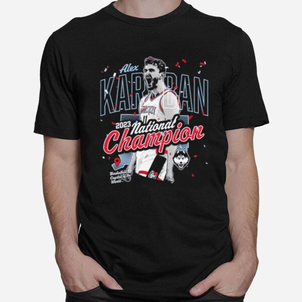 Alex Karaban Uconn Huskies 2023 National Champion T-Shirt