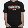 Alexandria Ocasio Cortez 2024 Stars T-Shirt